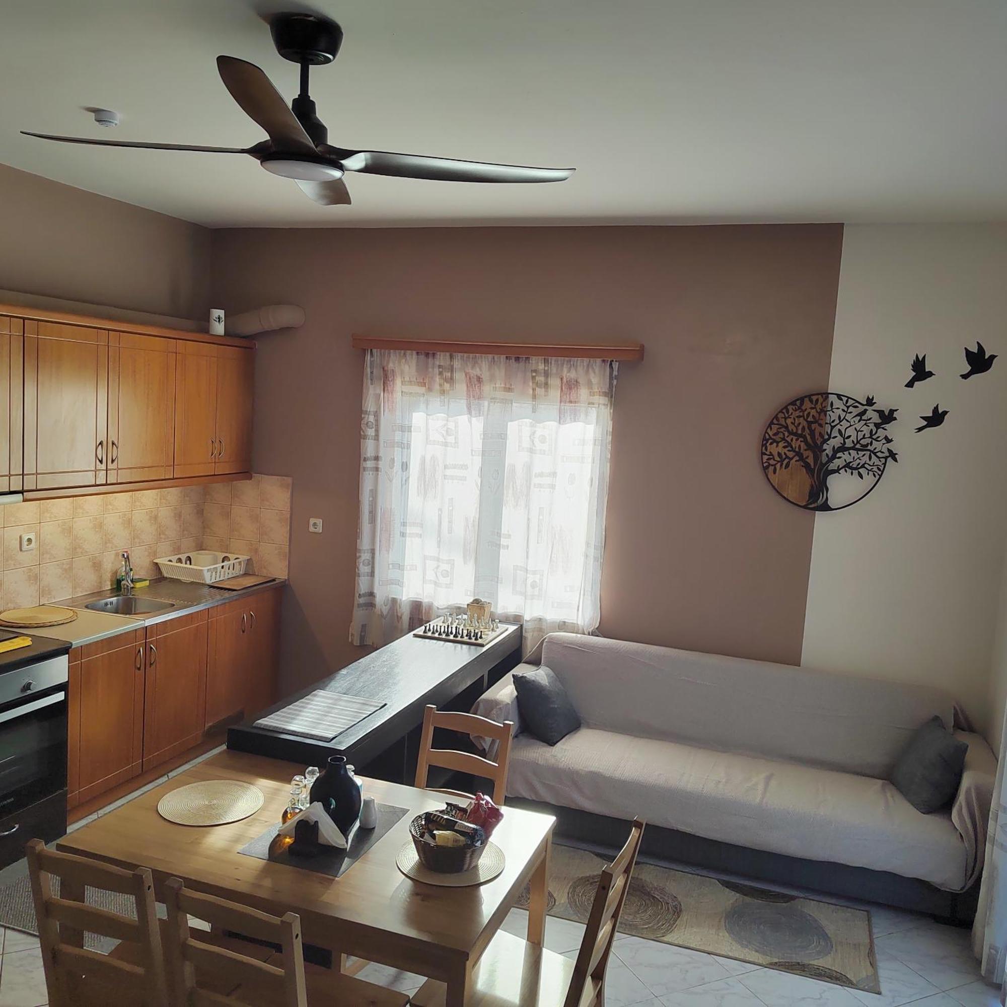 Manos Apartments Kolimvárion Ngoại thất bức ảnh